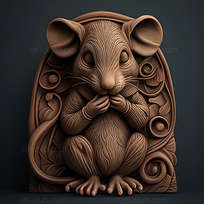 3D model st Jerry Mouse (STL)